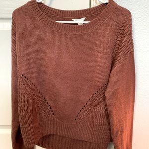 maroon sweater♡︎